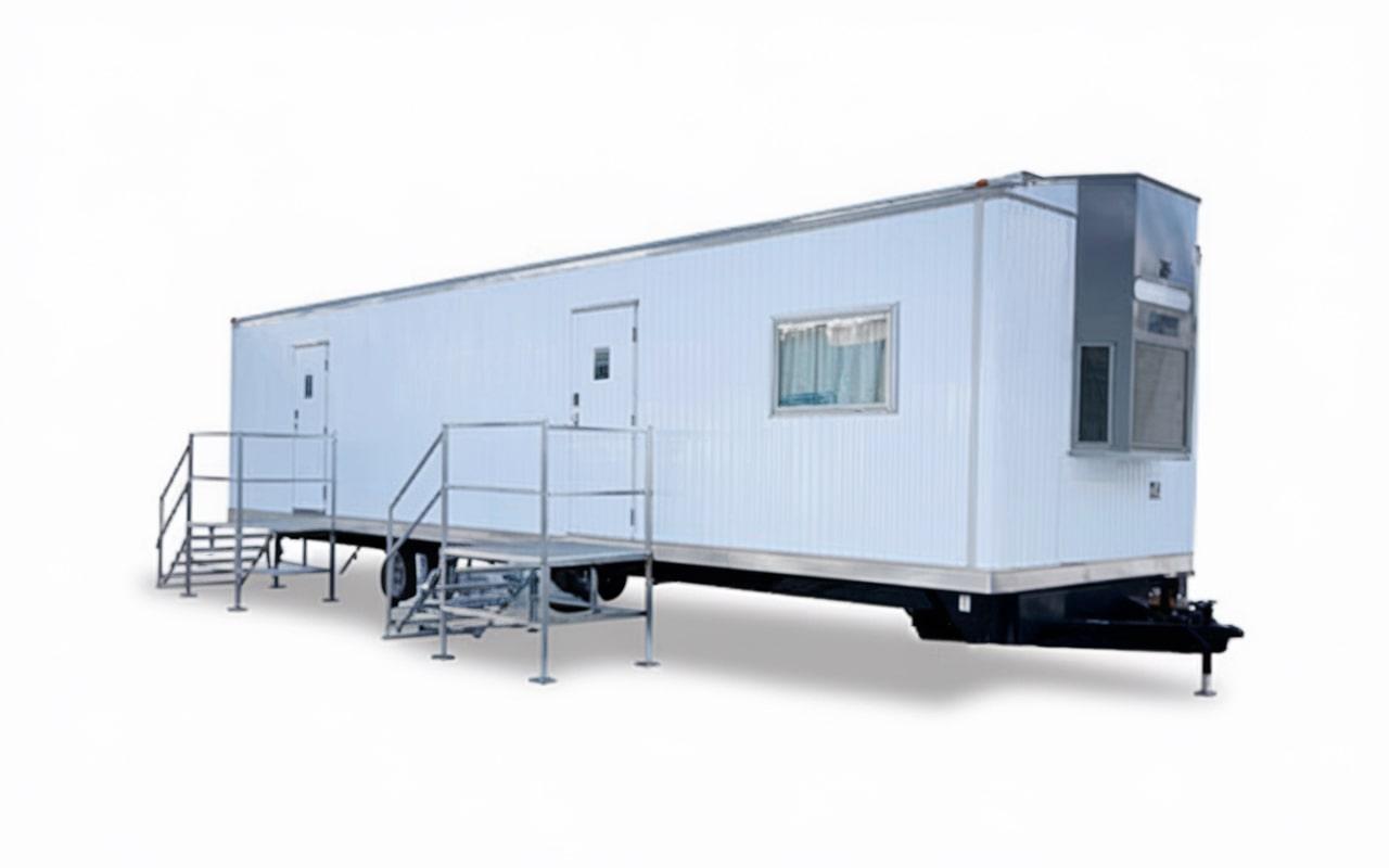 office trailers can serve as convenient and functional temporary office spaces for events