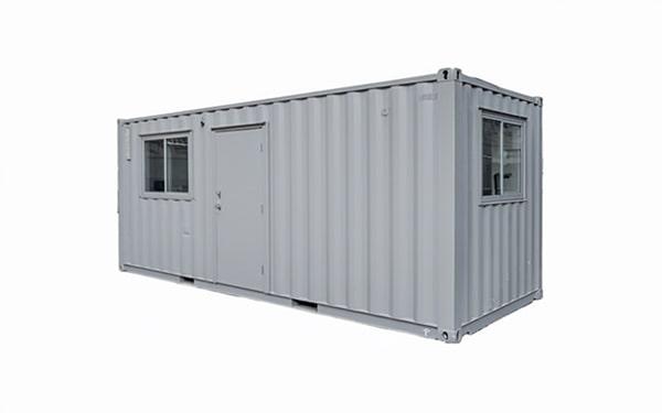 shipping container offices can be equipped with standard connections for electricity, water, and plumbing, just like traditional office spaces